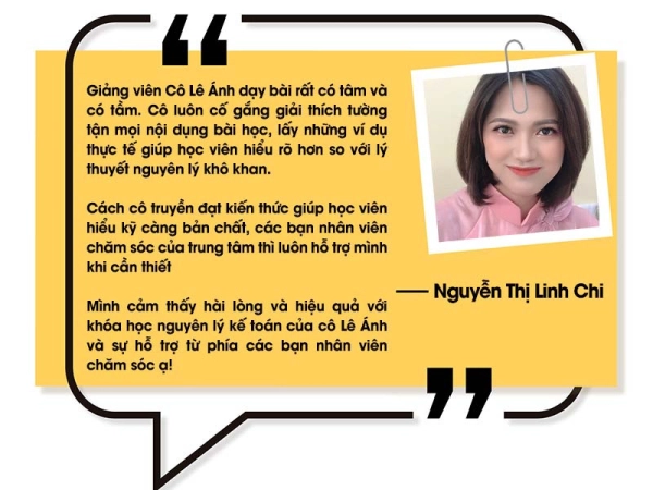 Phản hồi Nguyên lý kế toán